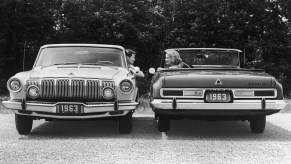 1963 Dodge convertibles front to back