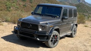 2023 Mercedes-Benz G-Class SUV on dirt