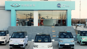 Lineup of mini SUV EVs from China