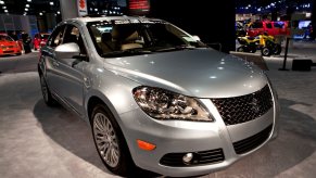 Silver Suzuki Kizashi