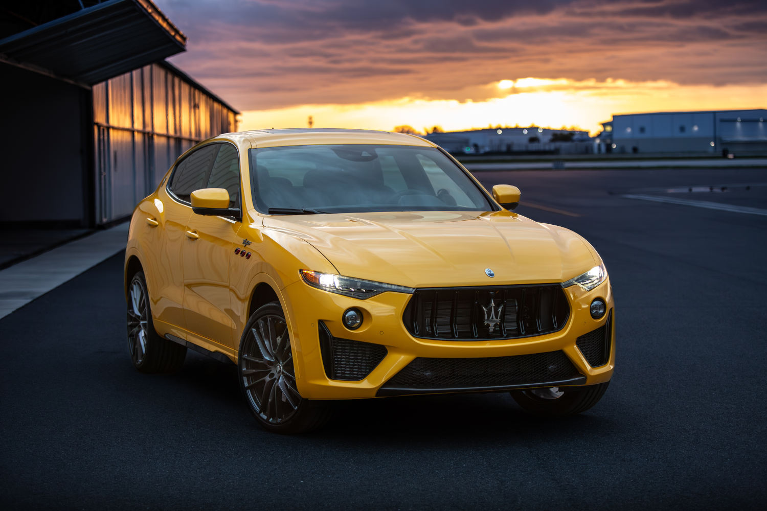 The 2023 Maserati Levante Trofeo exterior