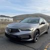 The front corner view of the 2023 Acura Integra