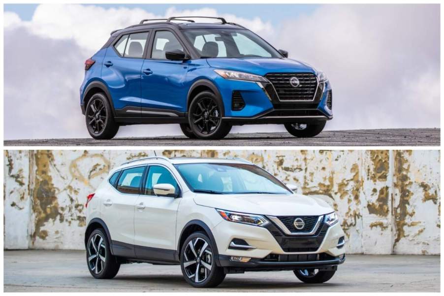 2023 Nissan Kicks vs. 2022 Nissan Rogue Sport