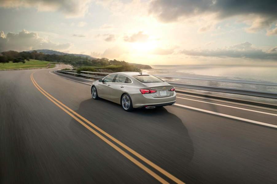 2024 Chevy Malibu Premier 1LZ trim in Mineral Gray Metallic