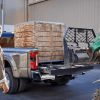 A 2024 Ford F-250 Super Duty Limited heavy-duty pickup truck model having its bead fitted with a payload box