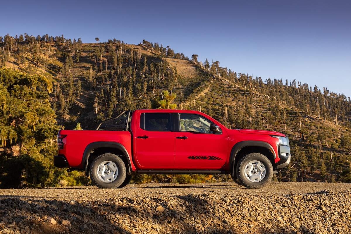 2024 Nissan Frontier Hardbody Edition profile