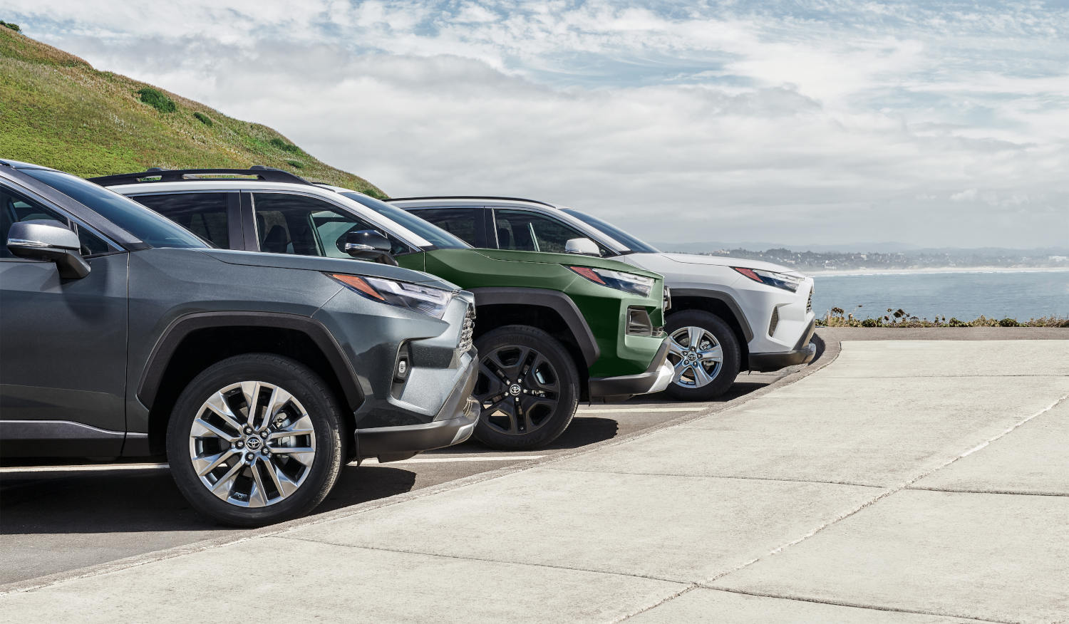 These Hybrid Toyota RAV4 SUVs are popular