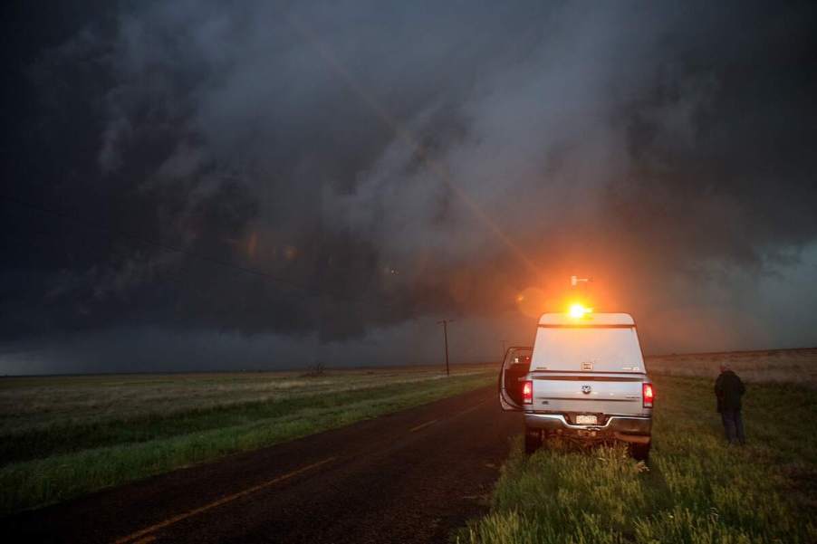 Haunted roads in Texas