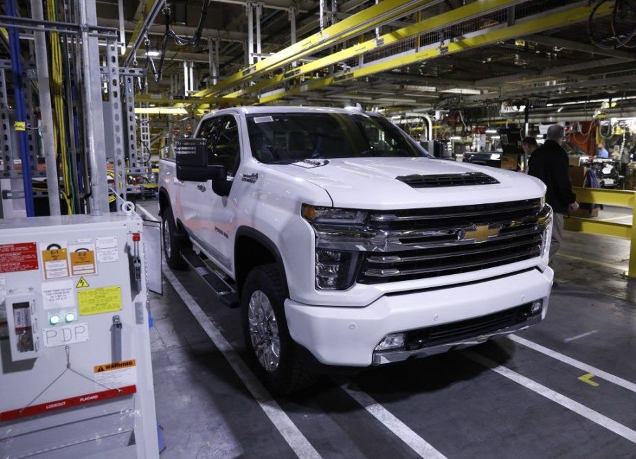 White 2020 Chevrolet Silverado 2500 HD