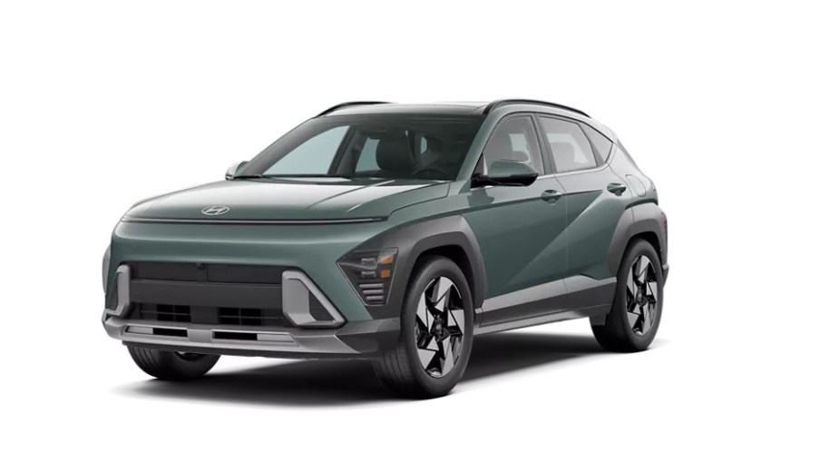 2024 Hyundai Kona with its rainbow of color options.