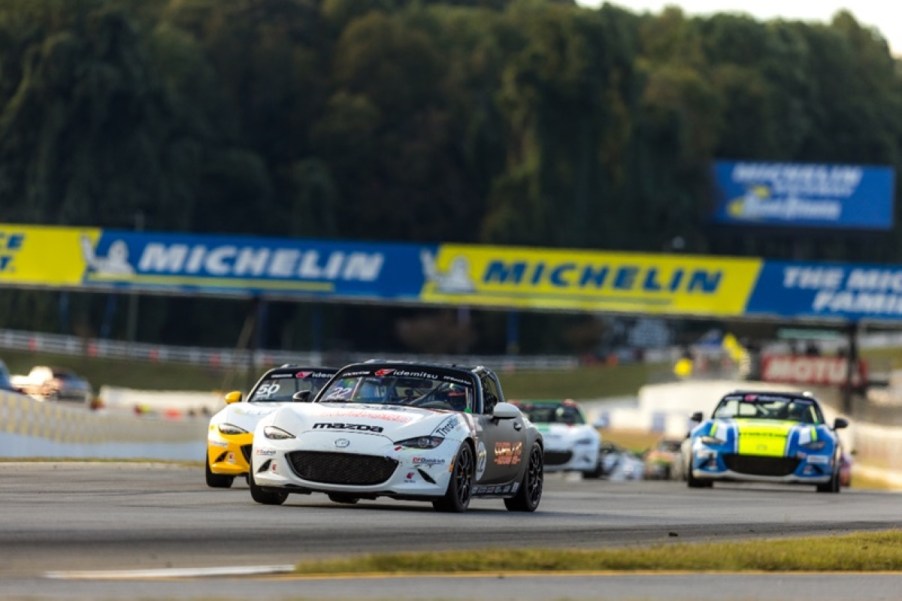 Mazda MX-5 Cup race cars