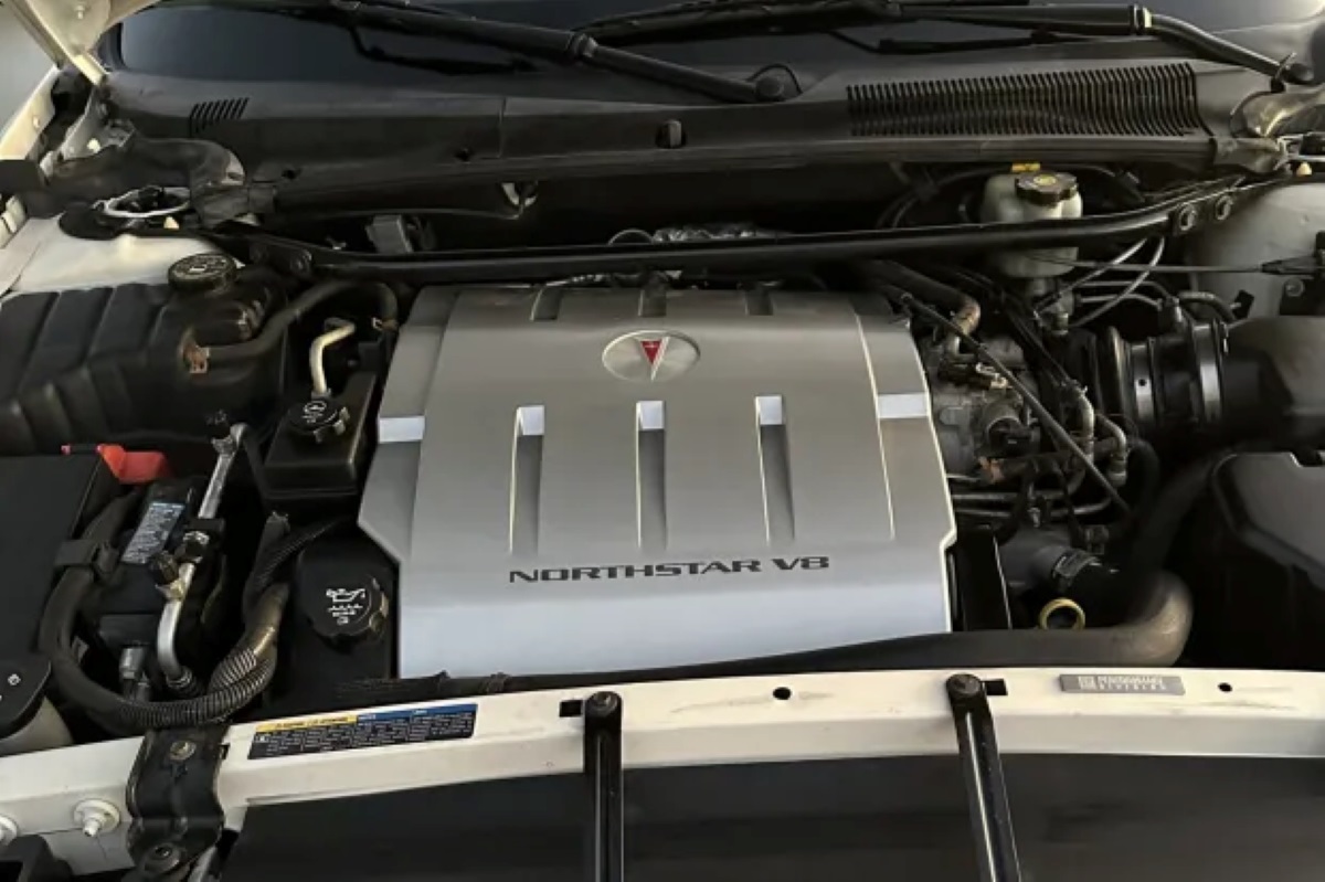 The cheap V8 engine in the Pontiac Bonneville GXP