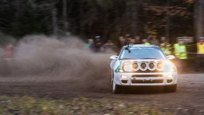 A 1991 Toyota Celica GR-Four Rally Car