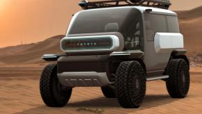 A rendered image of the Toyota Lunar Cruiser.