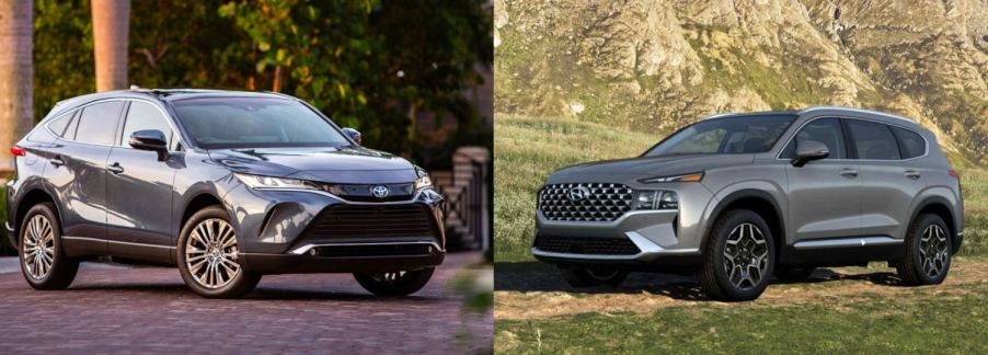 This 2023 Toyota Venza beats the 2023 Hyundai Santa Fe Hybrid