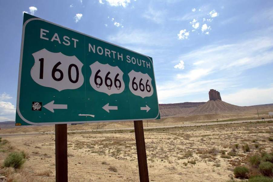 US Highway 666 the Devil's Highway name change