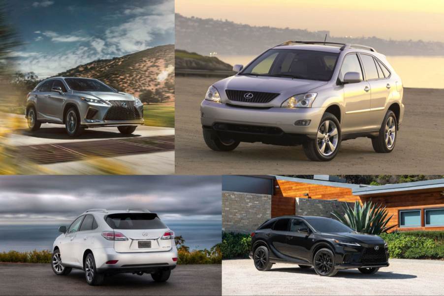 The most reliable SUV seen here is the Lexus RX