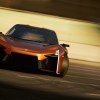 Toyota FT-Se sports car concept drifting