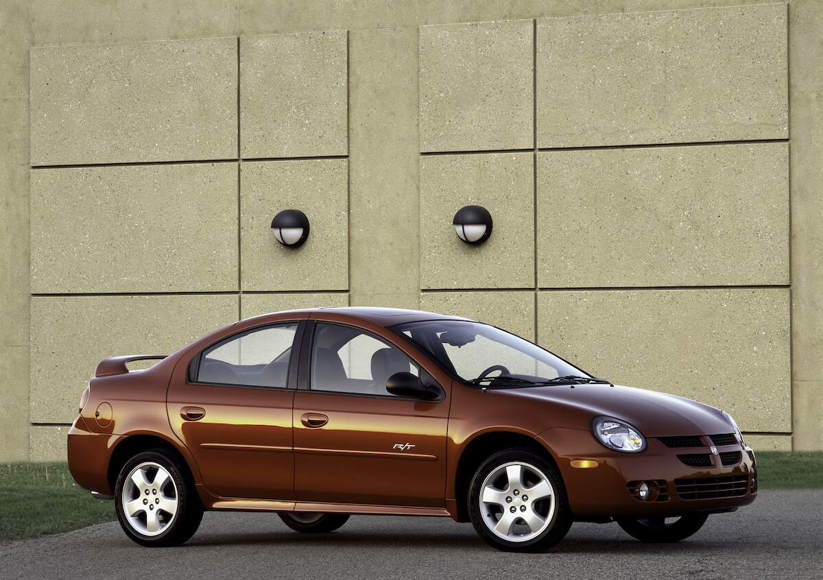 2003 Dodge Neon on display