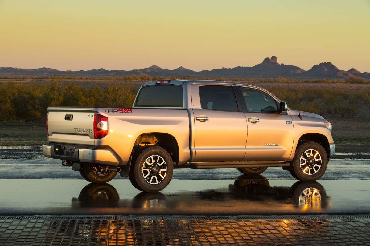 2017 Toyota Tundra Limited exterior passenger side profile