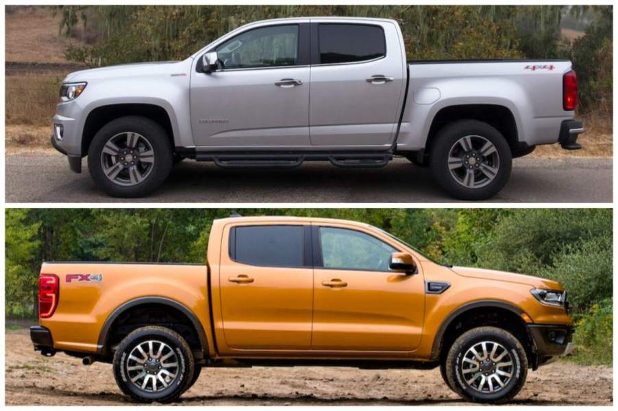 2019 Chevy Colorado vs. 2019 Ford Ranger