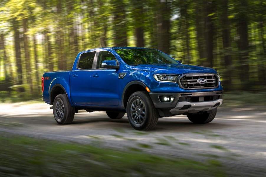 2019 Ford Ranger driving