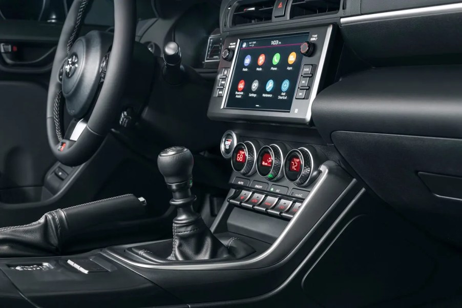 2023 Toyota GR86 manual transmission