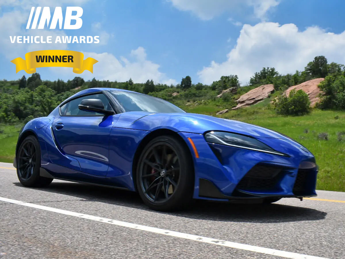 MotorBiscuit Vehicle Awards winner, the 2023 Toyota Supra