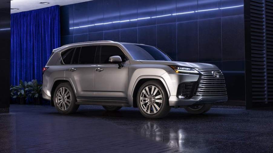 Fully loaded 2024 Lexus LX Ultra Luxury trim exterior