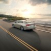 Rear 3/4 view of the 2024 Chevrolet Malibu Premier 1LZ in Mineral Gray Metallic. Chevy Malibu sales are on the upswing.