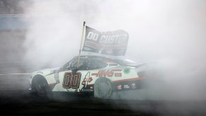 NASCAR Xfinity Series Championship burnout.