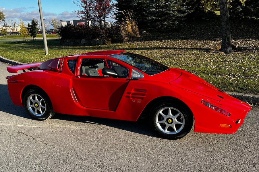 Pontiac Fiero based Ferrari Enzo Replica kit car for sale on Cars and Bids