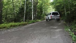 Team O'Neil rallying a Ford F-450 Super Duty