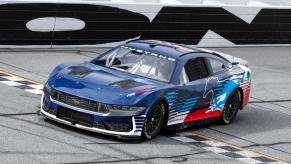 The 2024 Ford Mustang Dark Horse NASCAR race car