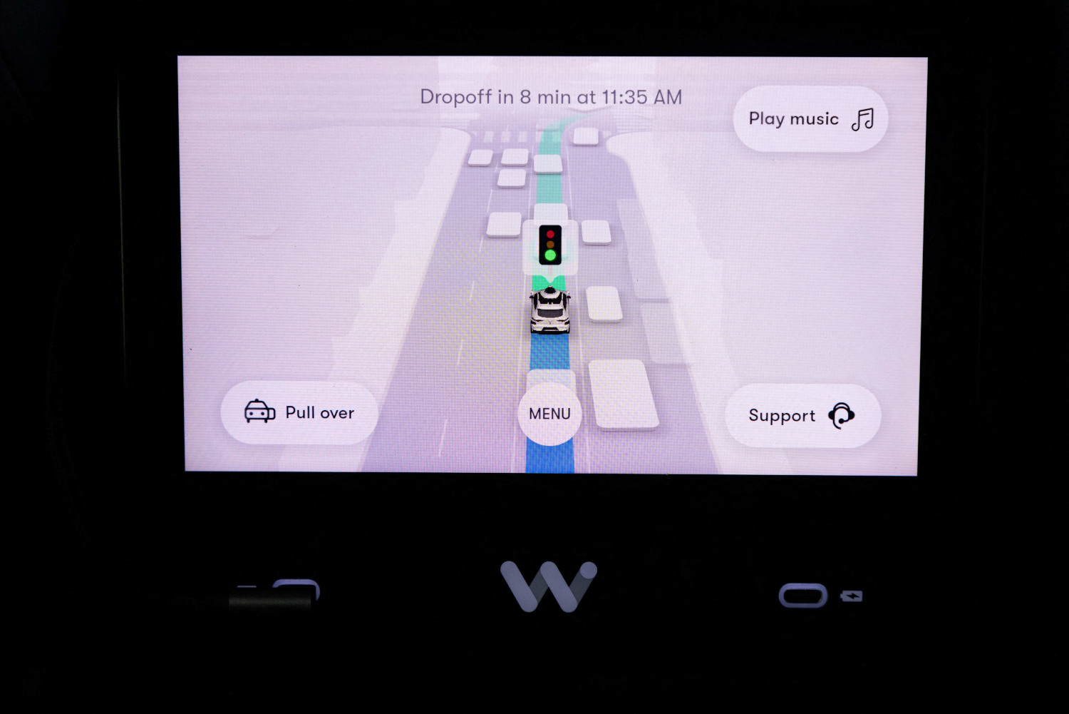 Google reCAPTCHA might help this Waymo autonomous vehicle detect a stoplight