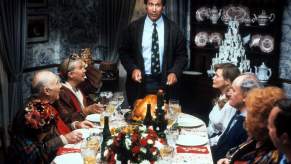 The turkey dinner scene from the 1989 movie 'Christmas Vacation'