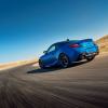 A 2024 Subaru BRZ sports car coupe with has rear-wheel drive (RWD) instead of Symmetrical all-wheel-drive (AWD)