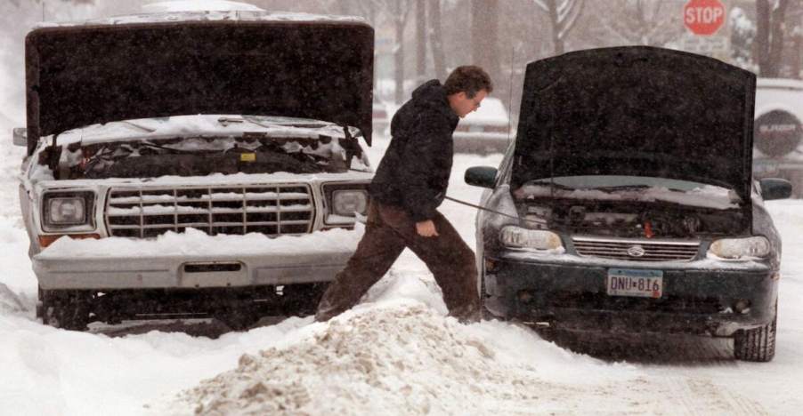 Can a car battery warmer prevent a dead battery in the winter?