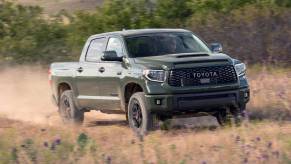 The 2016 Toyota Tundra off-roading