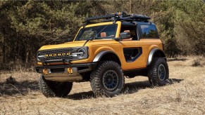 The 2024 Ford Bronco off-roading