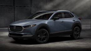 The 2024 Mazda CX-30 on display