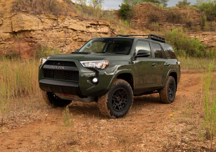 The 2024 Toyota 4Runner off-roading