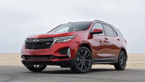 The 2023 Chevy Equinox parked on pavement