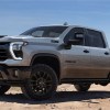 The 2025 Chevy Silverado HD Trail Boss off-roading