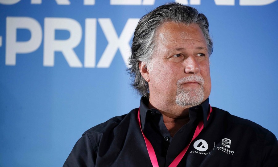 Michael Andretti at the 2023 ePrix Portland International Raceway