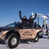 The 2023 Nissan Ariya in the snow