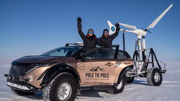 Pole to Pole Proves the Nissan Ariya Can Go the Distance