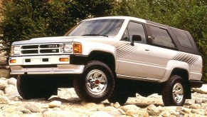 The 1984 Toyota 4Runner off-roading