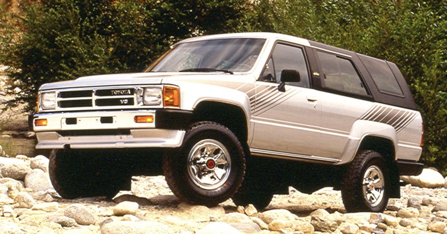 The 1984 Toyota 4Runner off-roading