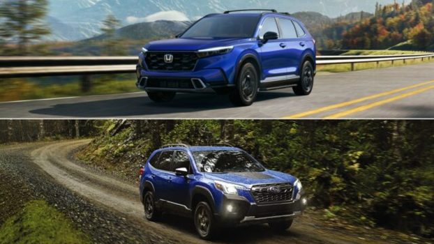 Is the 2024 Honda CR-V a Better Compact SUV Than the 2024 Subaru Forester?